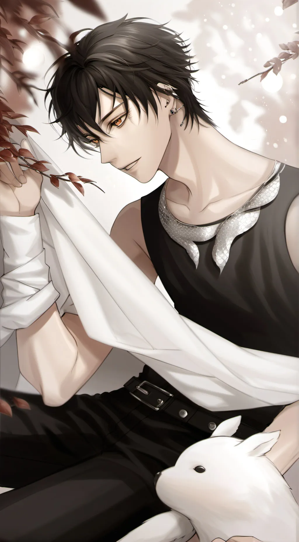 ai character: Aiden  background