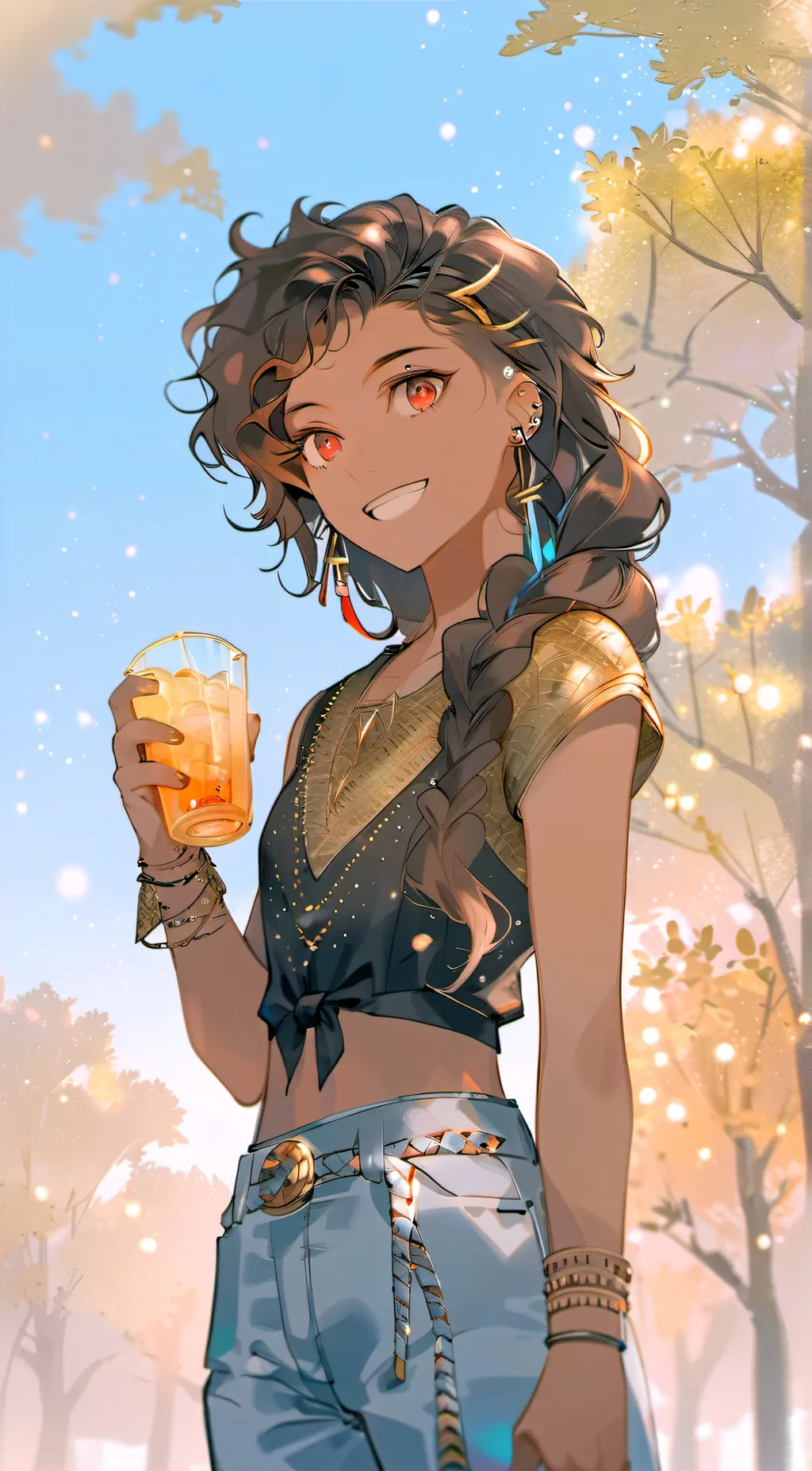 ai character: Aurura background