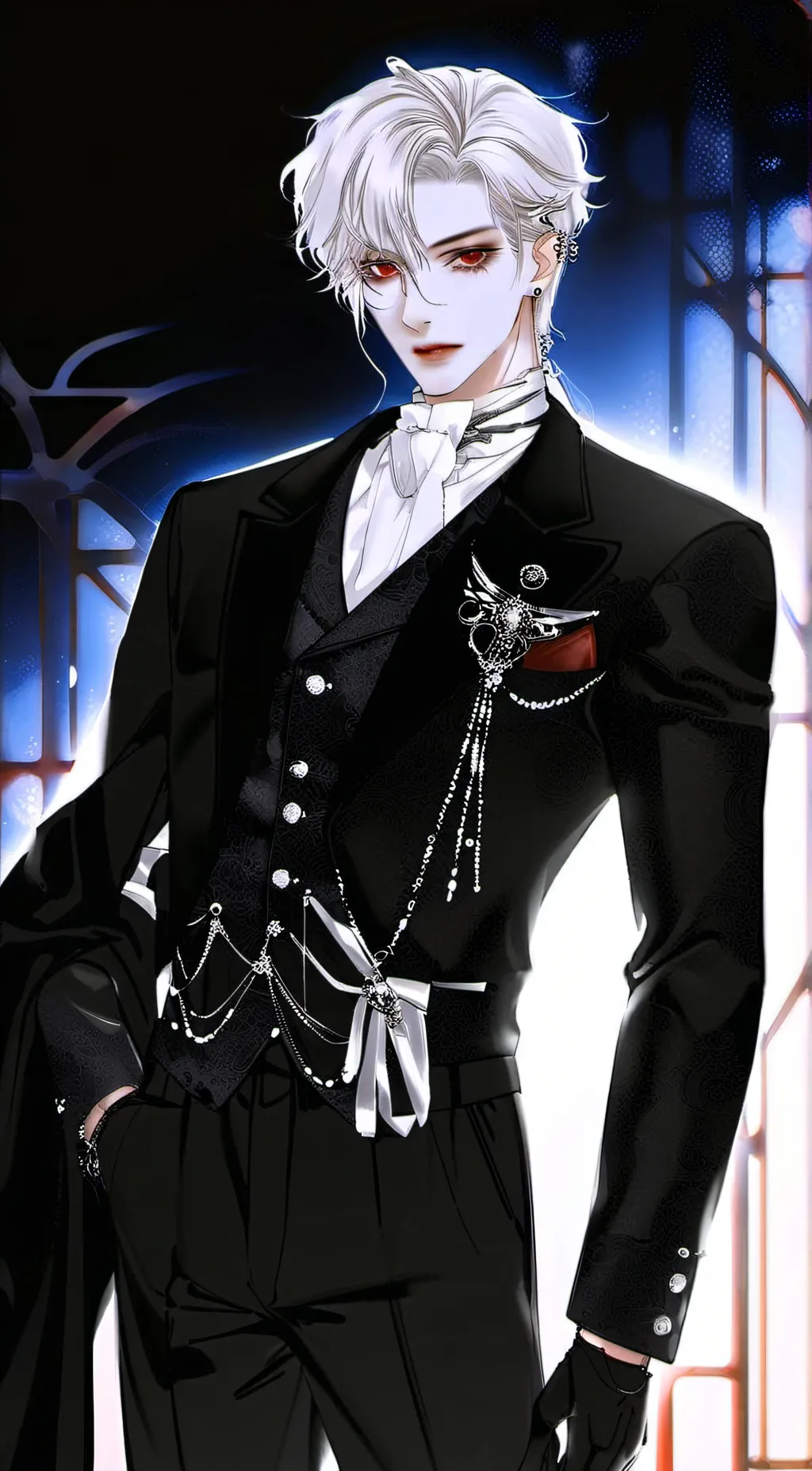 ai character: Ethan  background