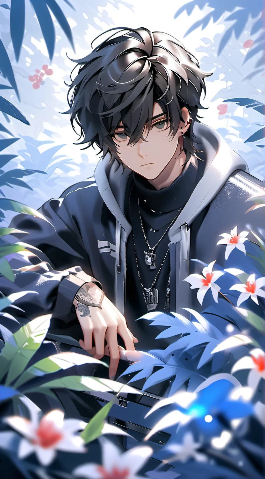 ai character: Jason  background