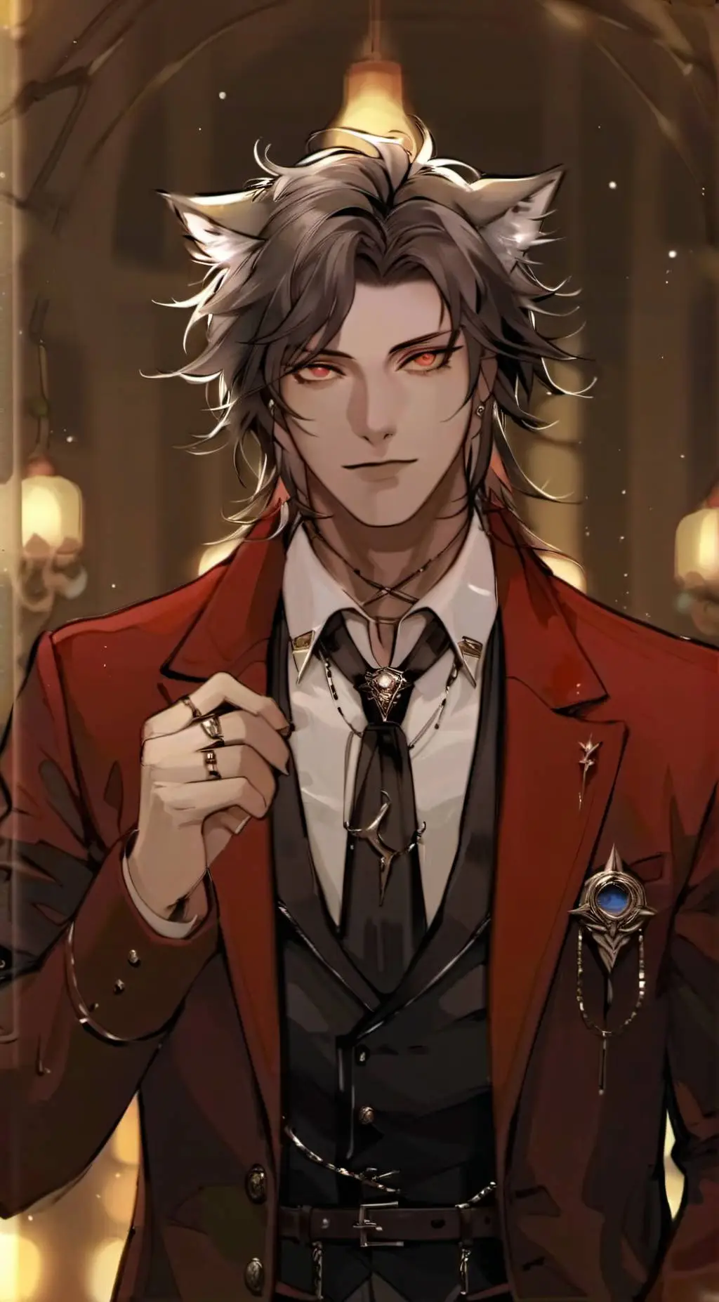 ai character: Hugh Carson Dennis background