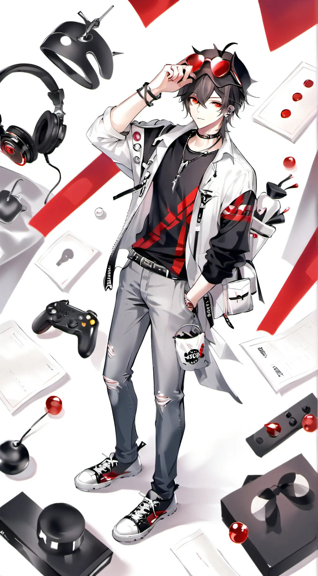 ai character: Aiden background