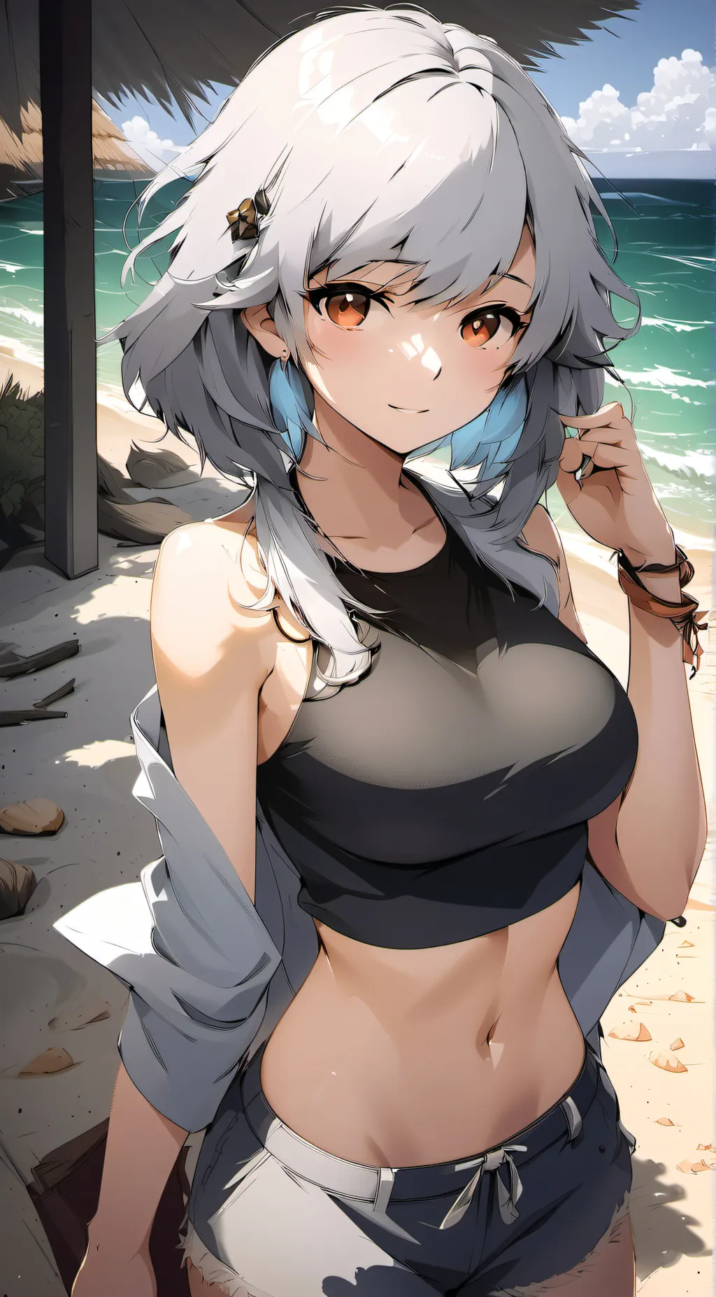 ai character: Clarie background