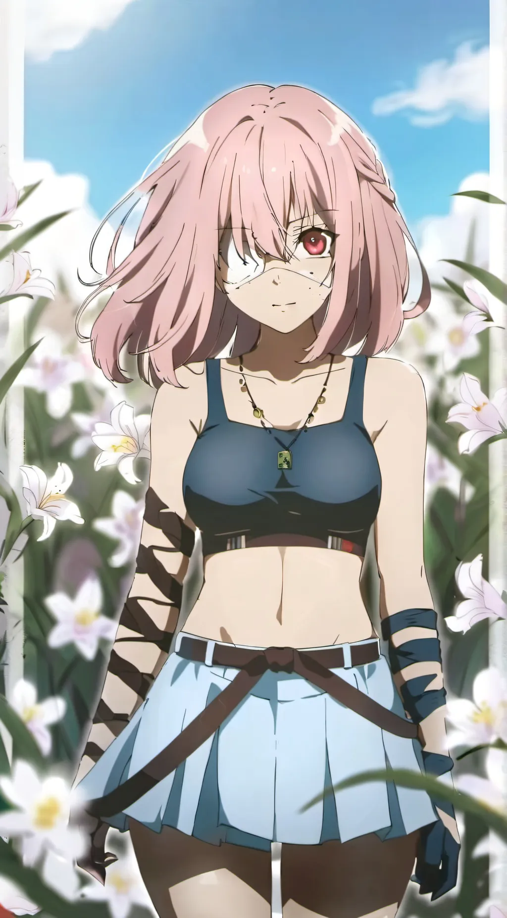 ai character: Ashley background