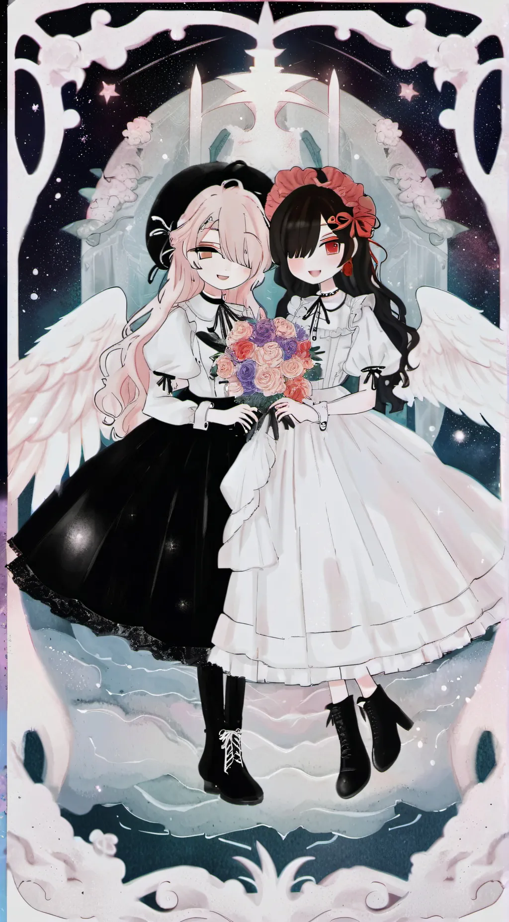 ai character: Sarah and Alex background