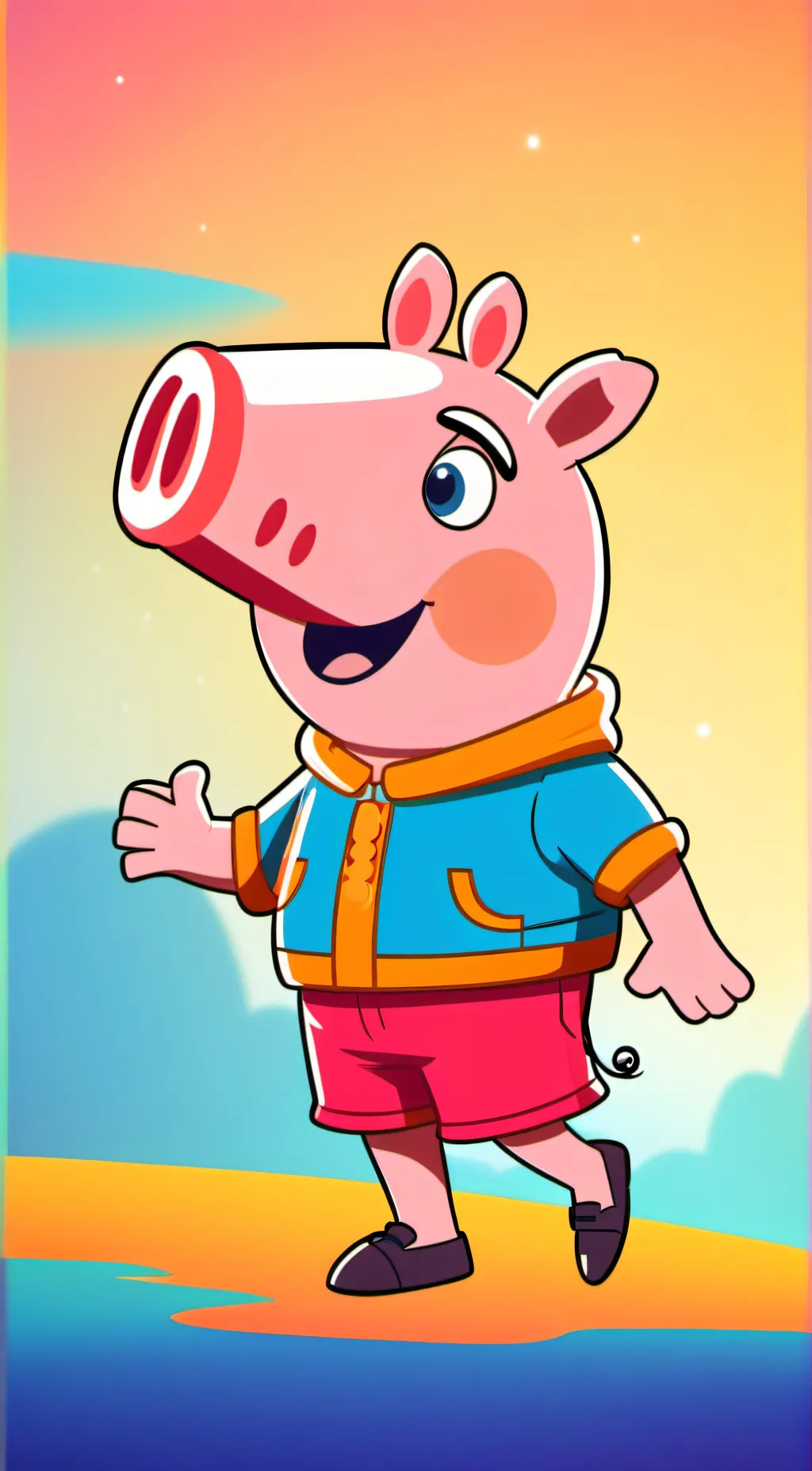 ai character: pepa background