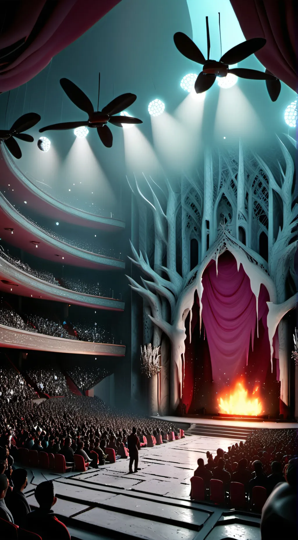 ai character: The Makers Islands background