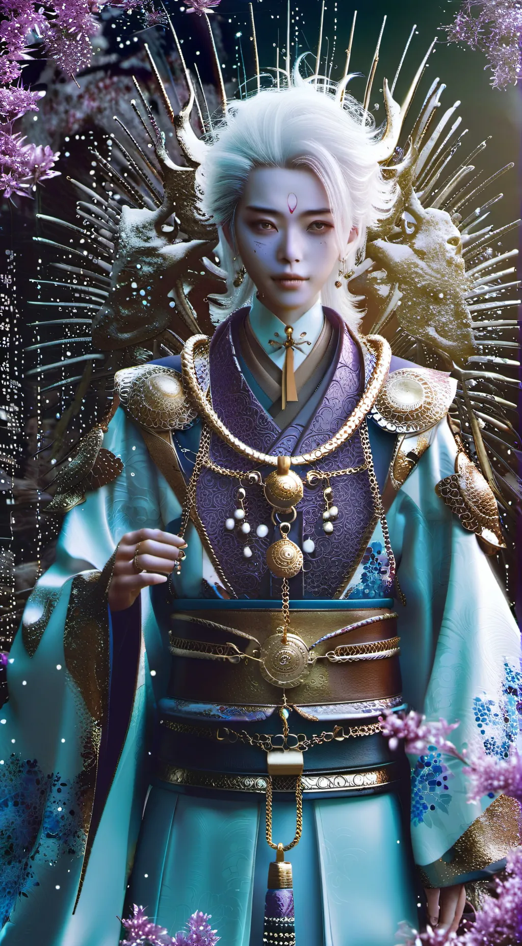 ai character: Mahoraga background