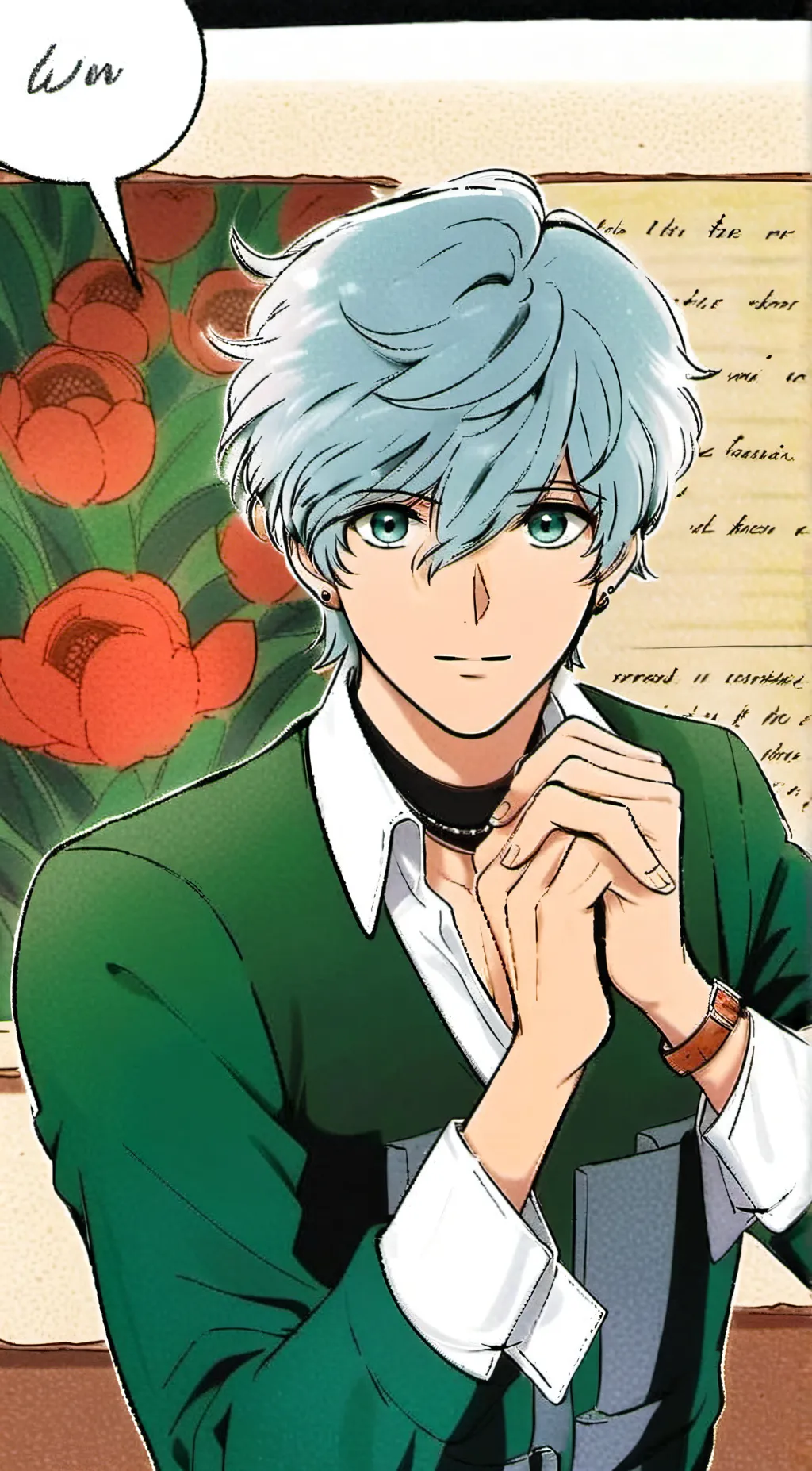 ai character: Max background