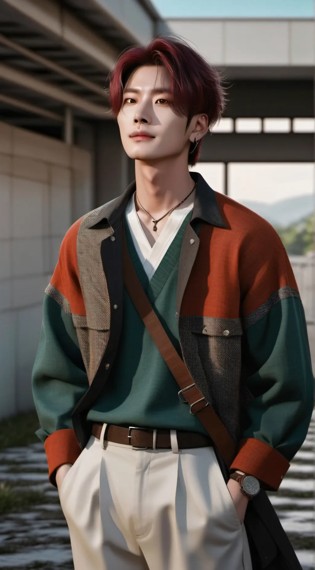 ai character: heeseung Filipino  background