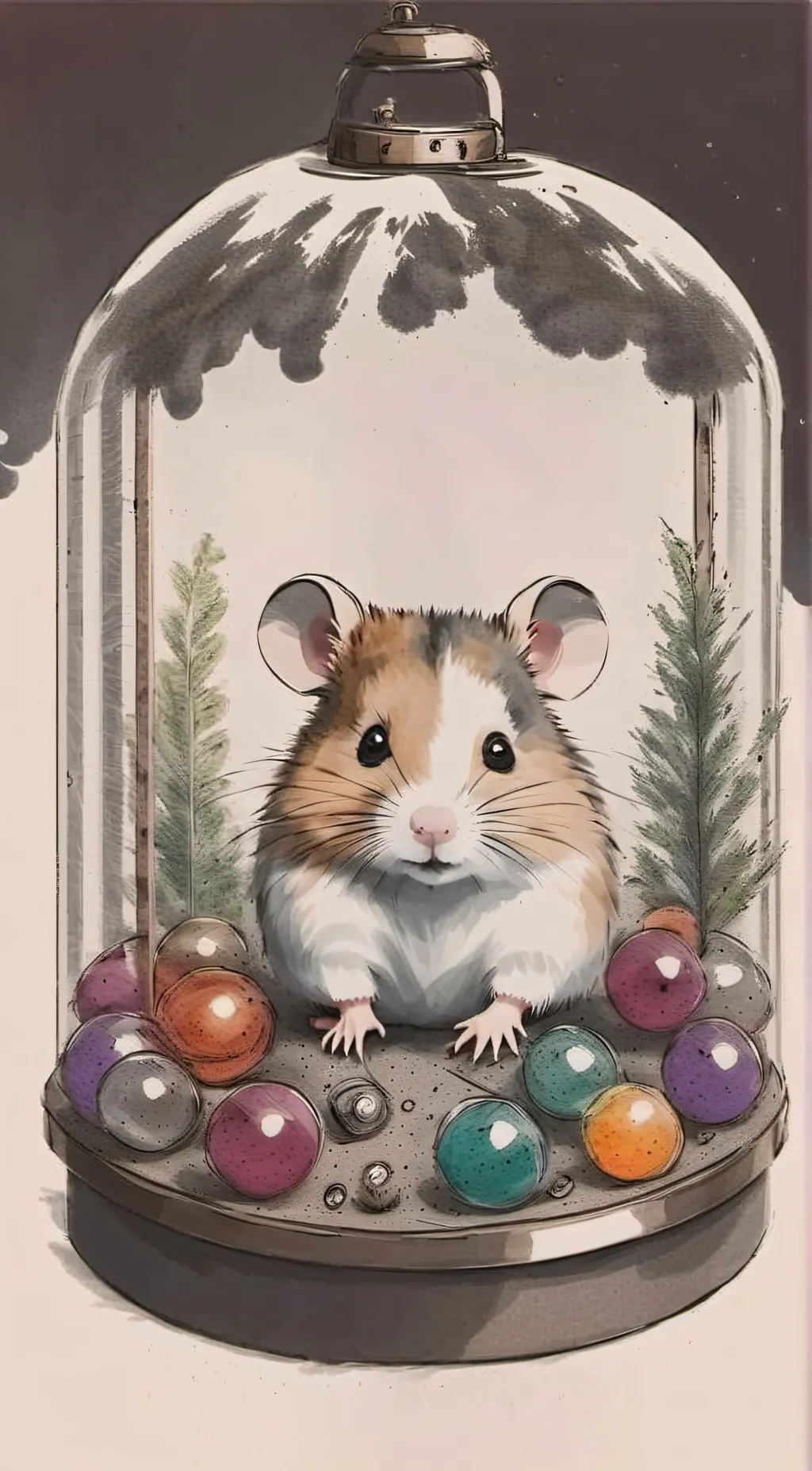 ai character: ♡Hammy≧◉◡◉≦ background