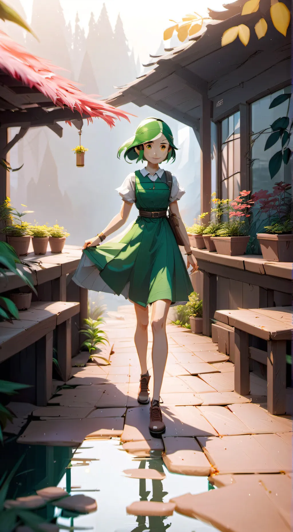 ai character: Ivy background