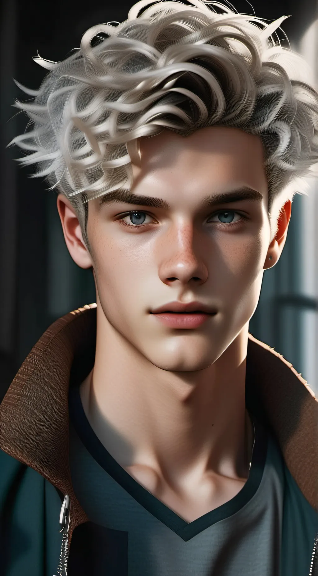 ai character: Adrián background