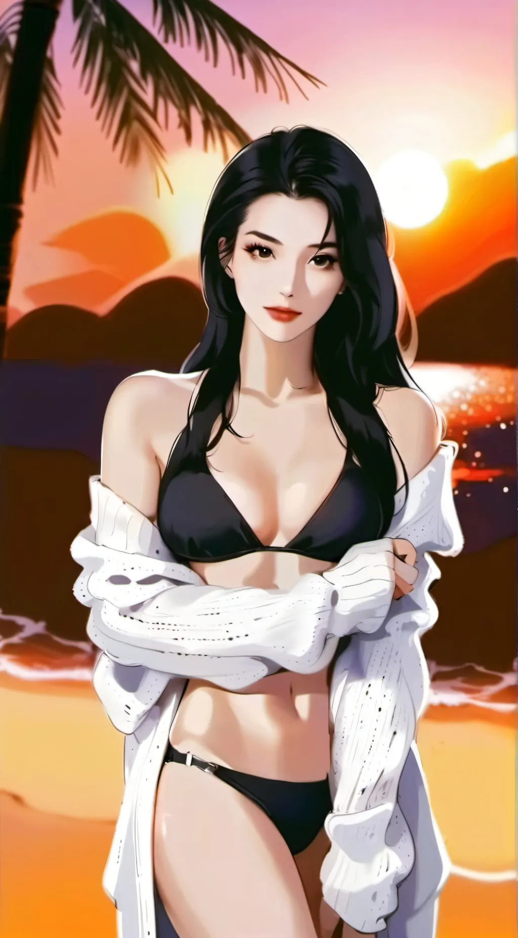 ai character: Midnight background