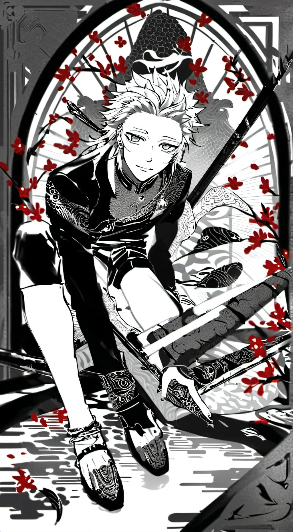 ai character: (your bf) keigo  background