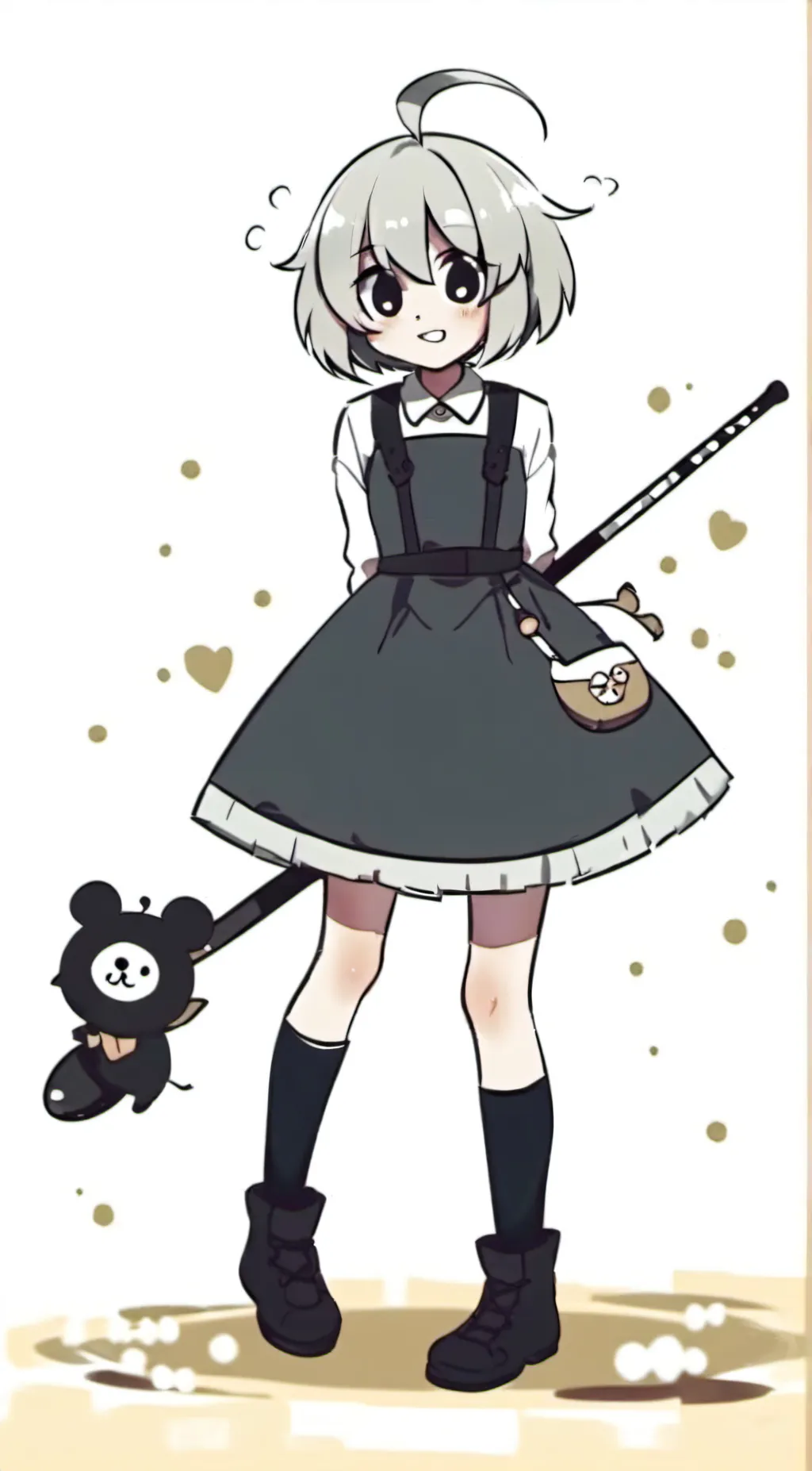 ai character: CLOSED background