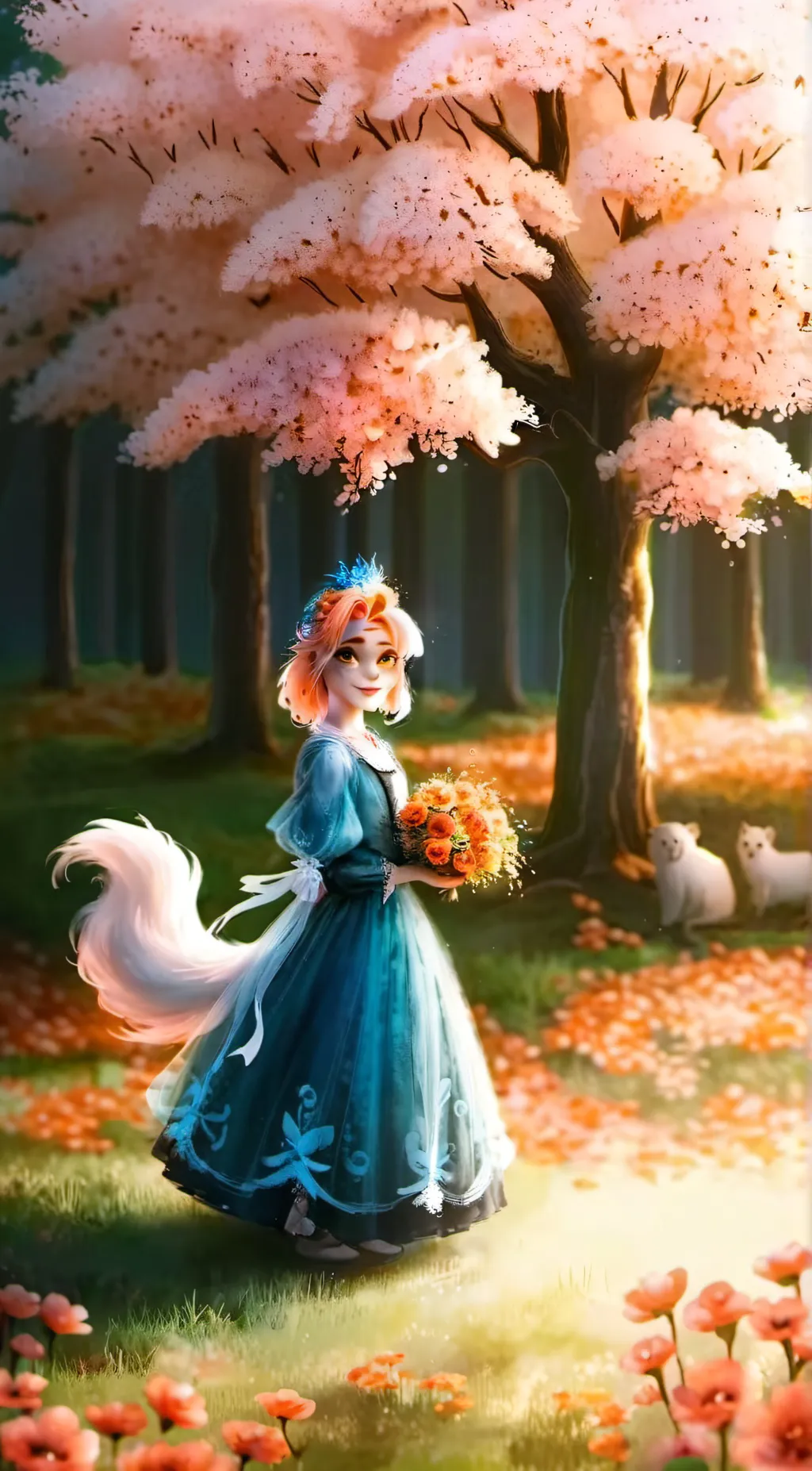 ai character: lilly background