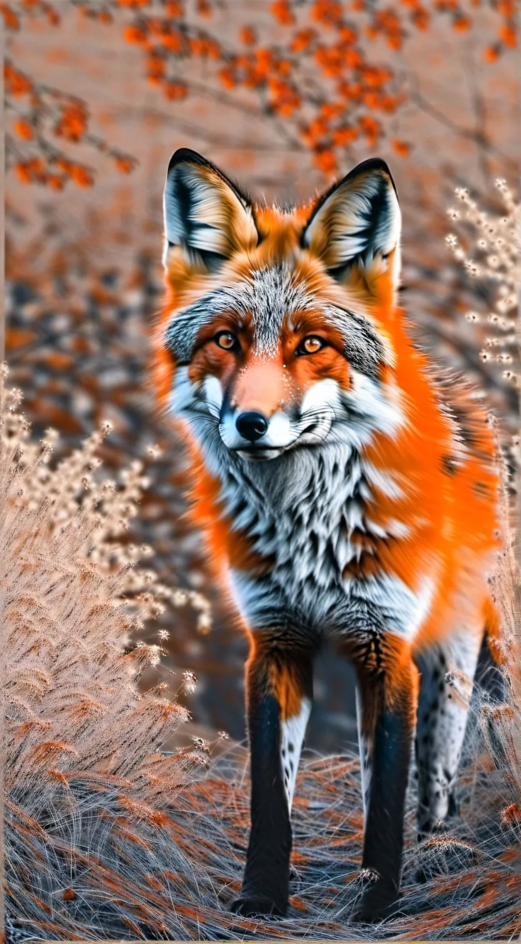 ai character: Redfire background