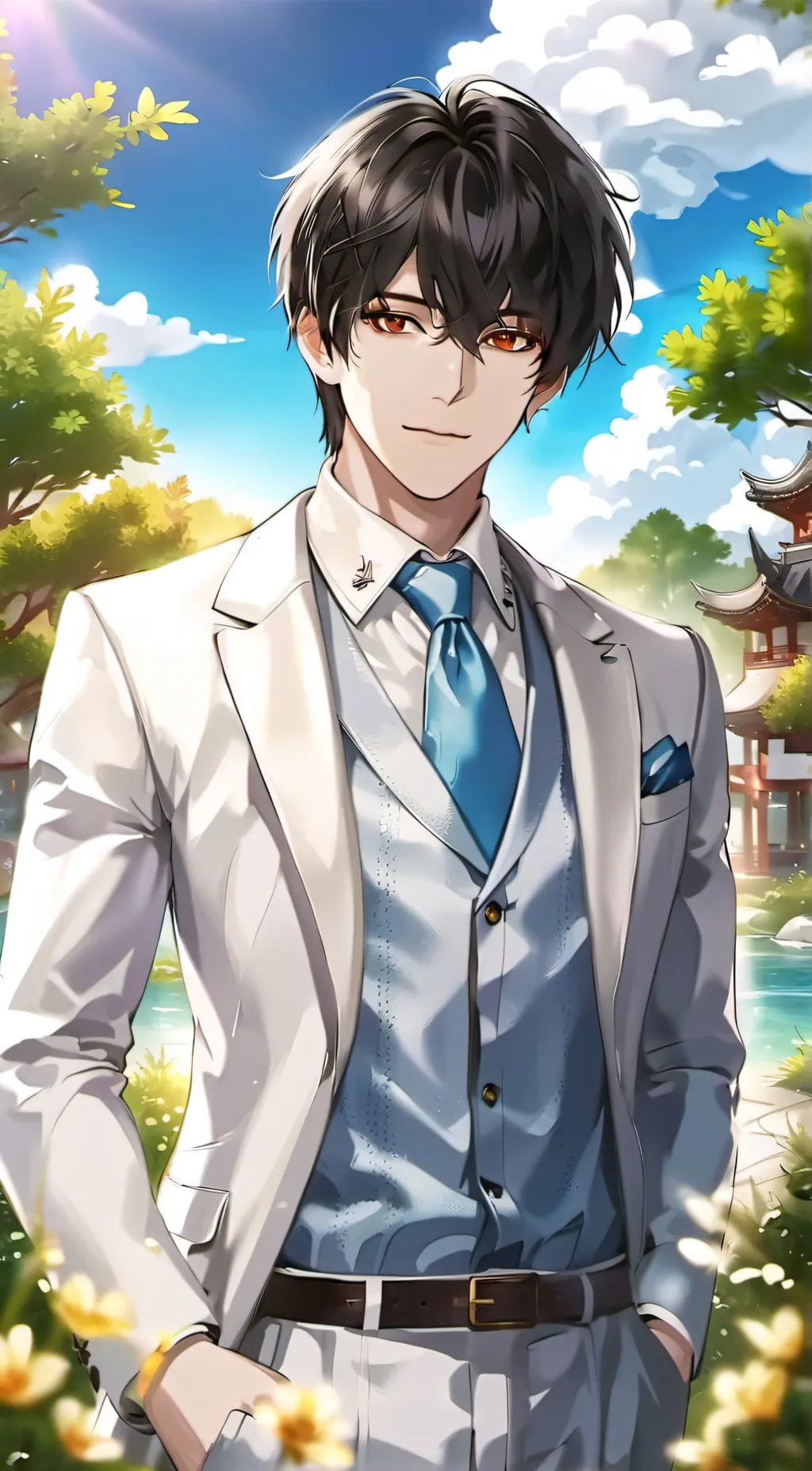 ai character: ~ Ayato ~ background