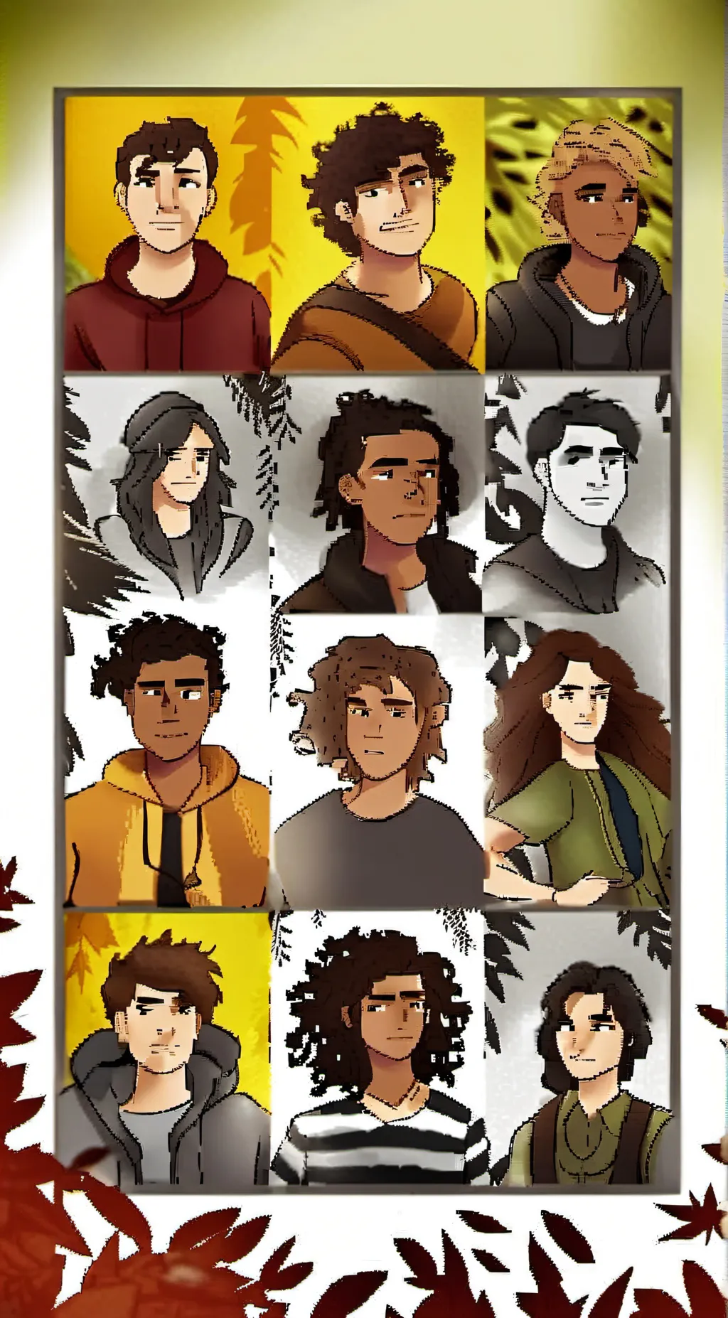 ai character: PJO background