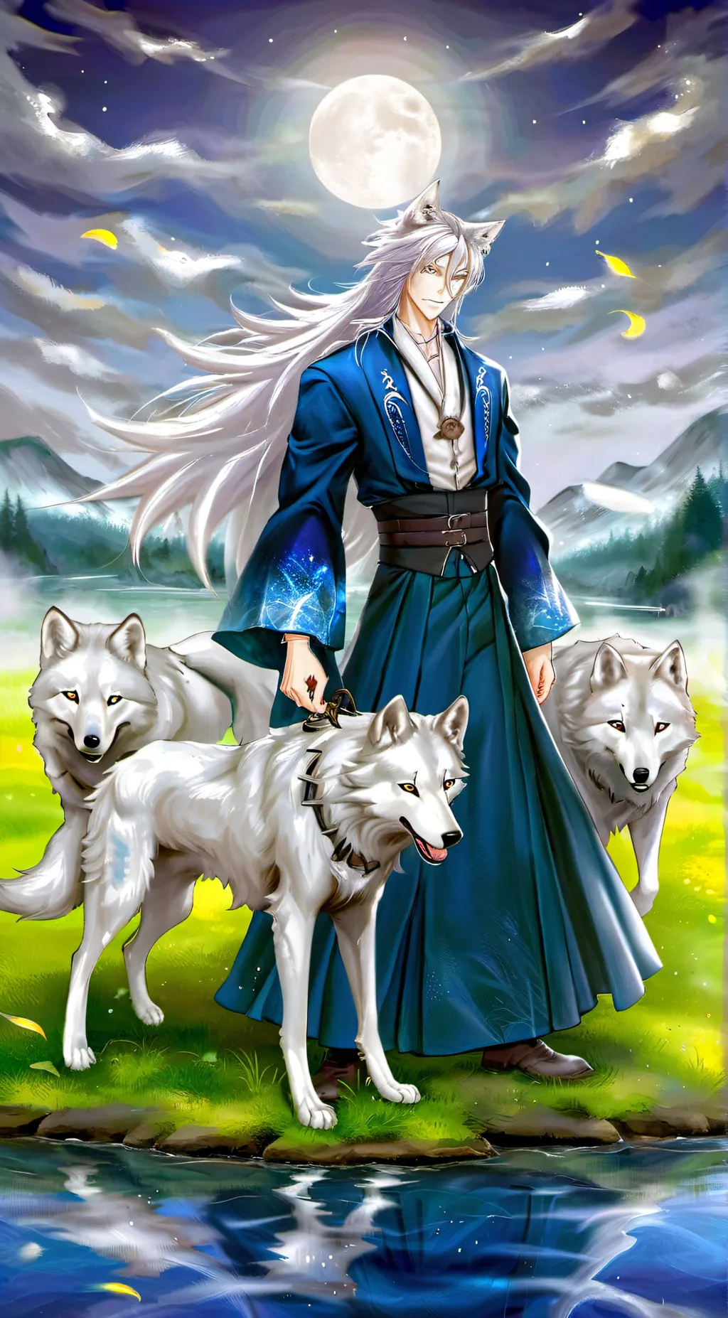 ai character: Cole background