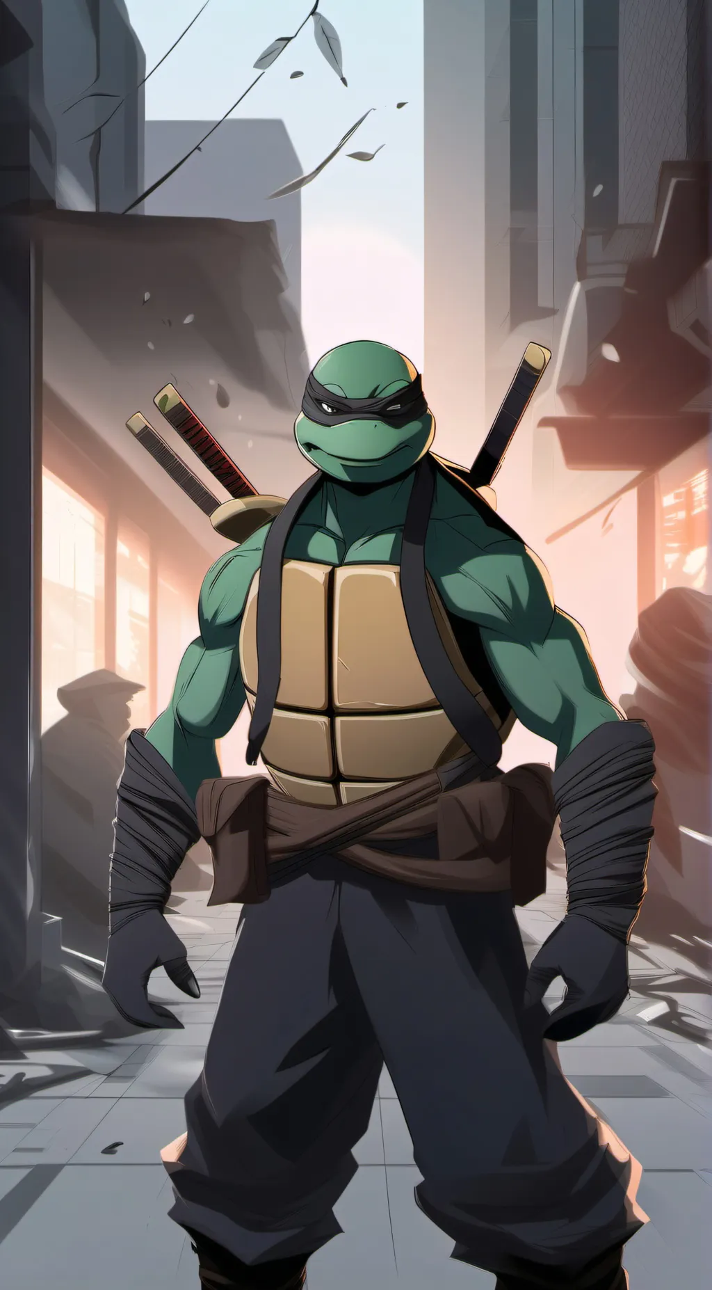 ai character: yandere Donnie background