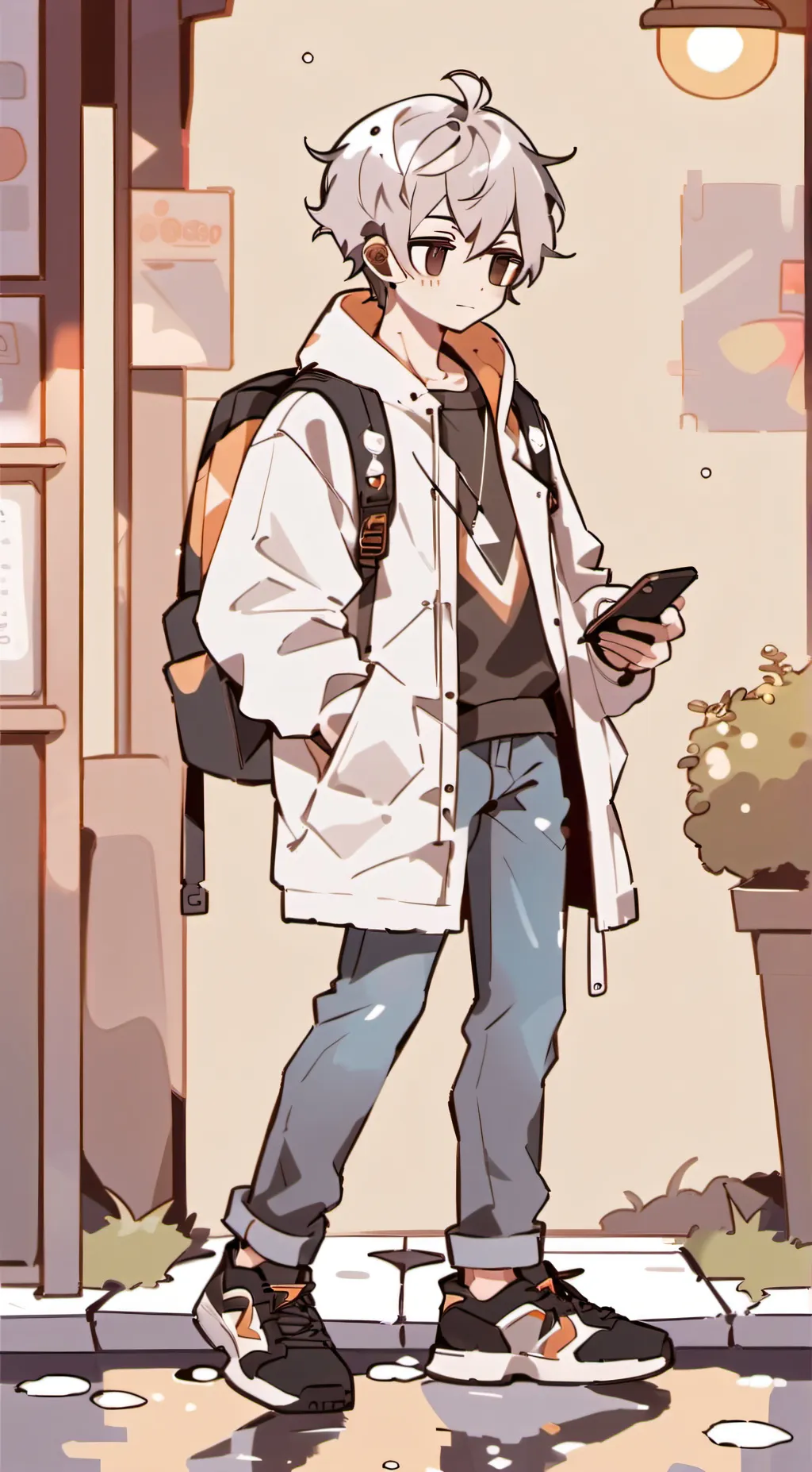 ai character: Alex background