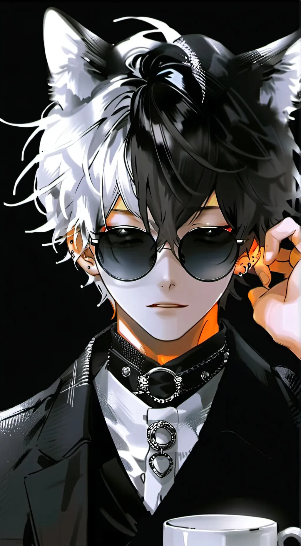 ai character: Sandy background