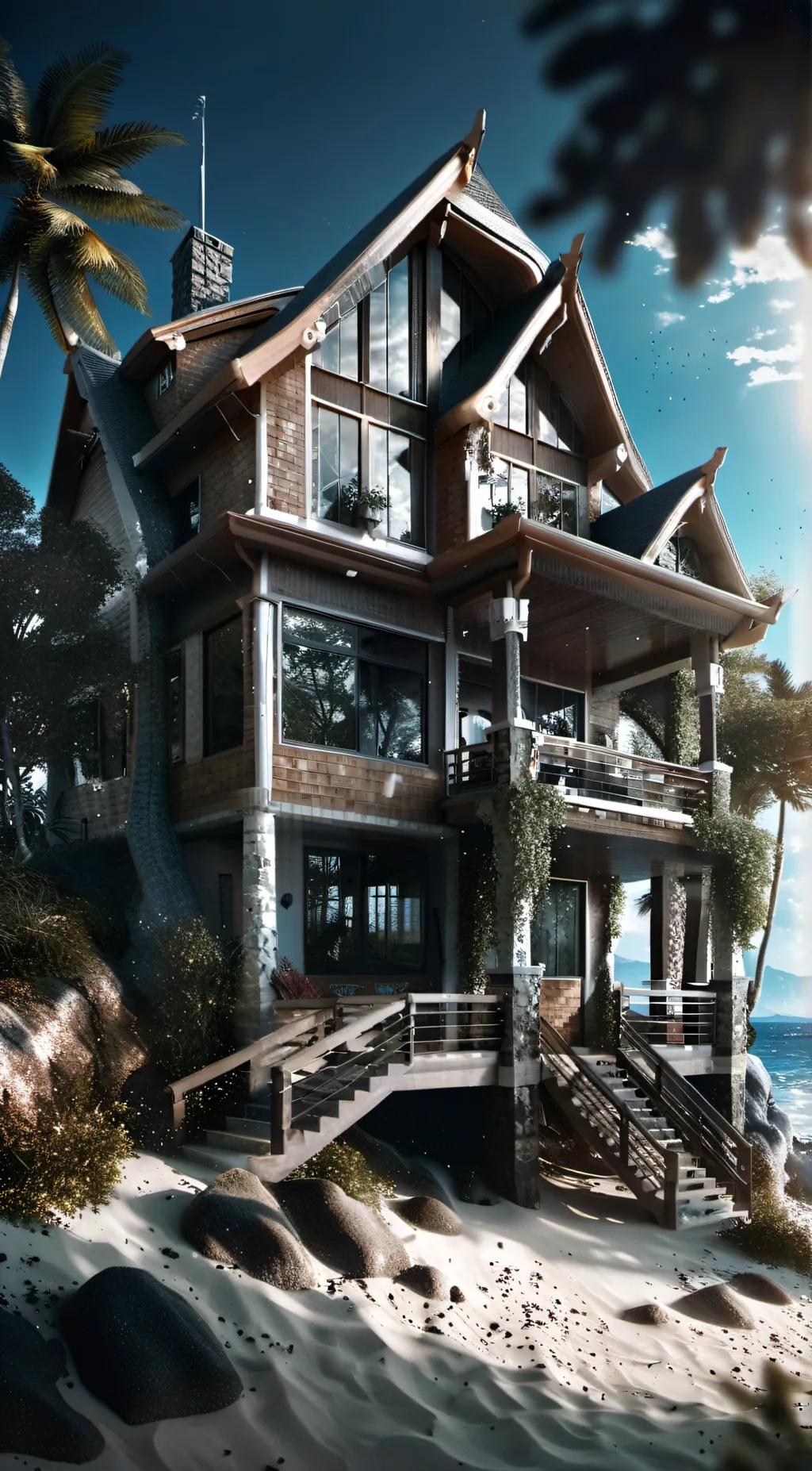 ai character: Young Summer background