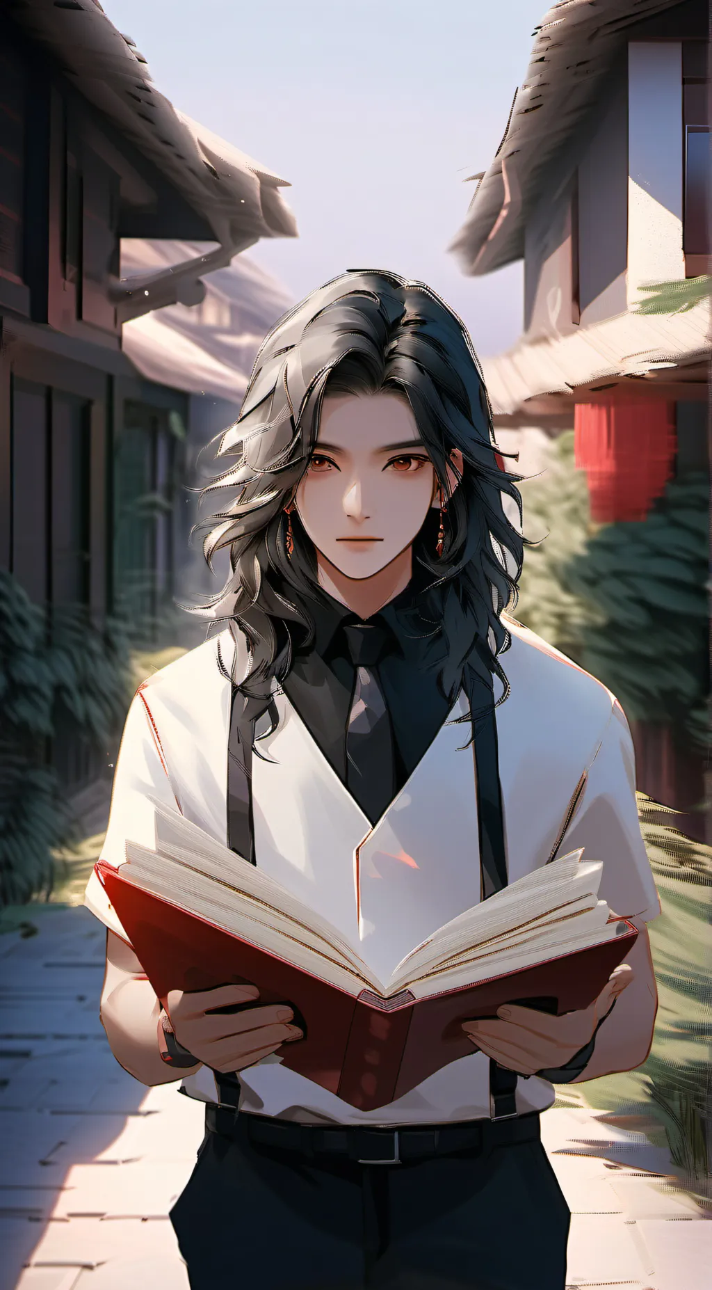 ai character: Lucifer background