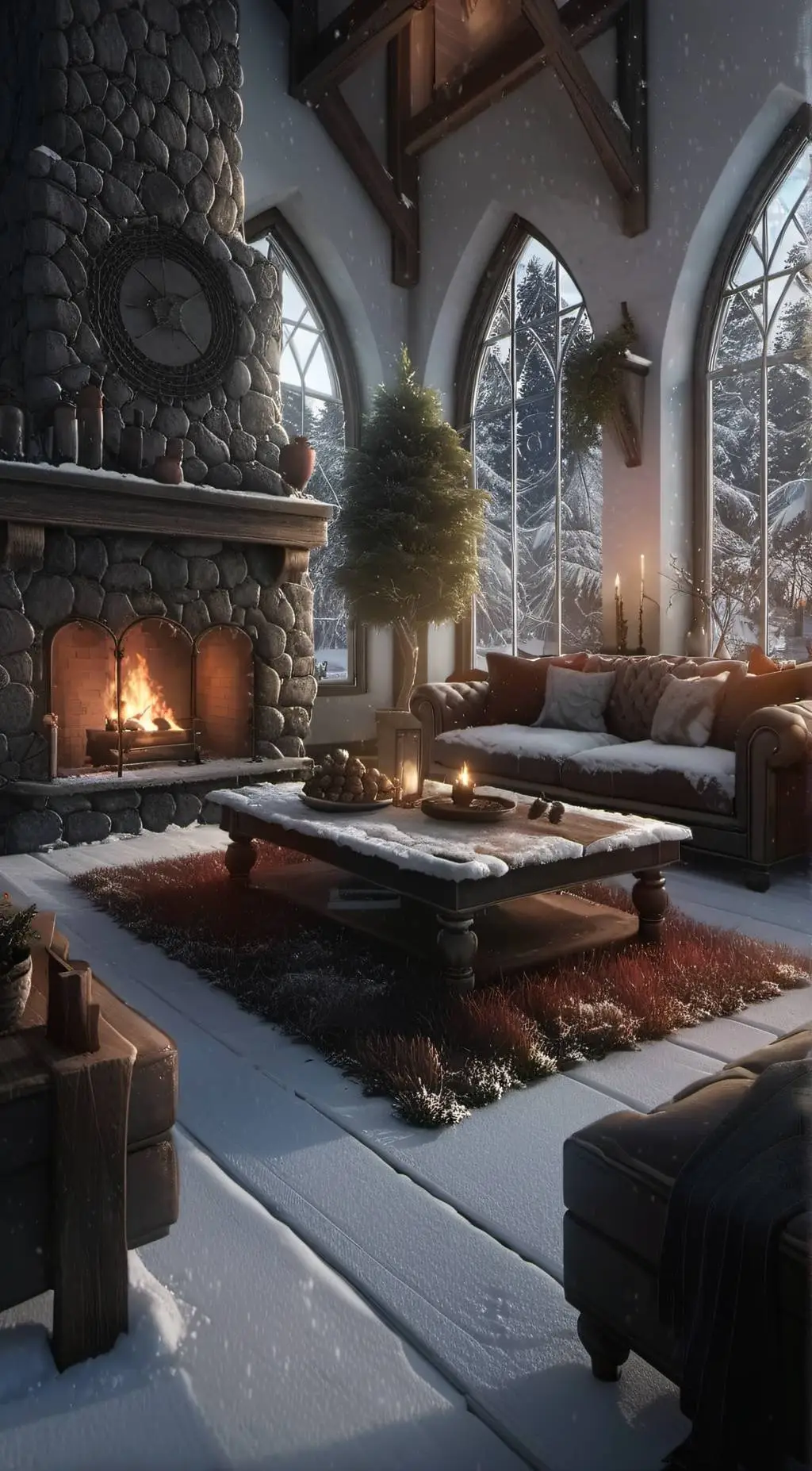 ai character: Smiling Critters background