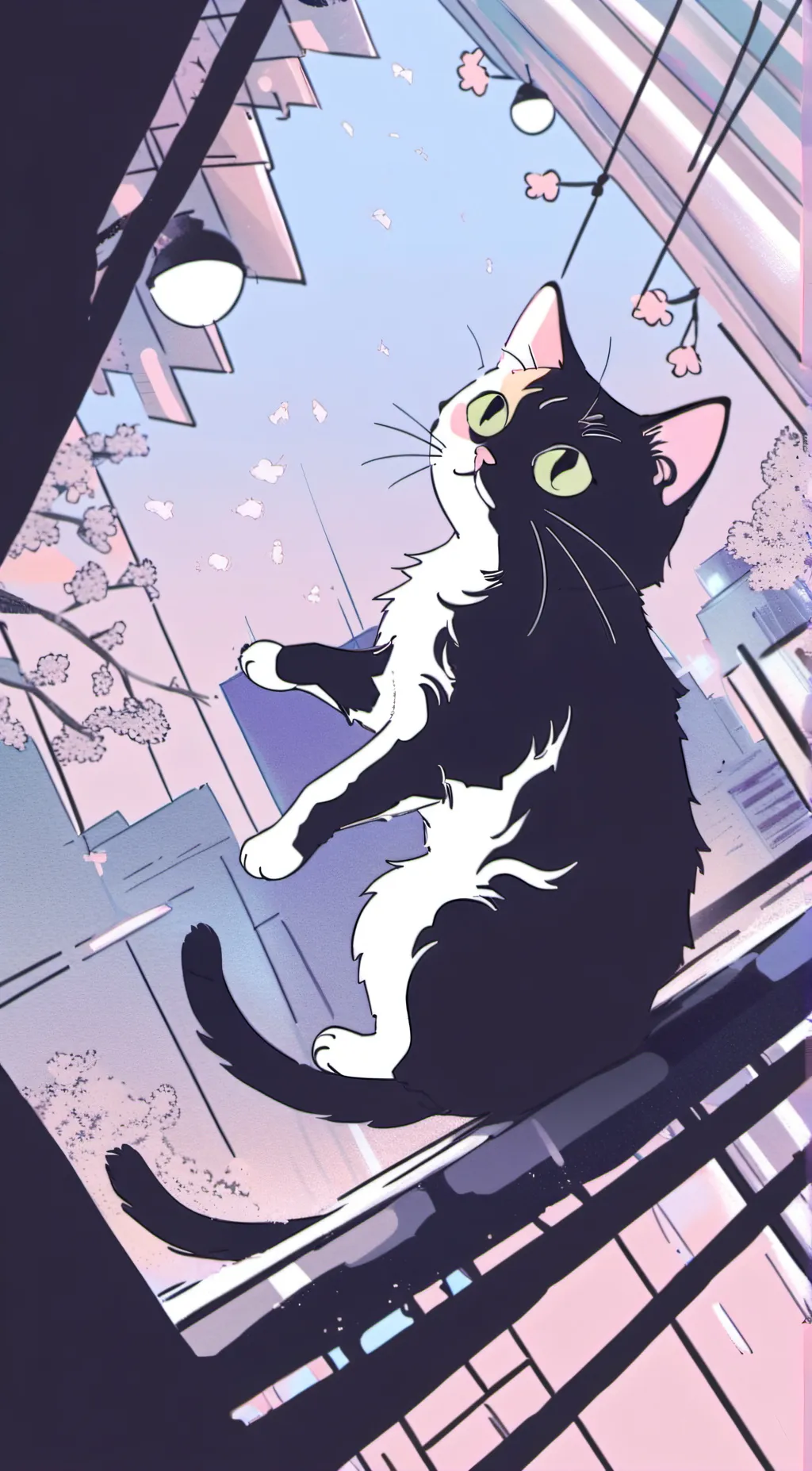 ai character: Midnight background