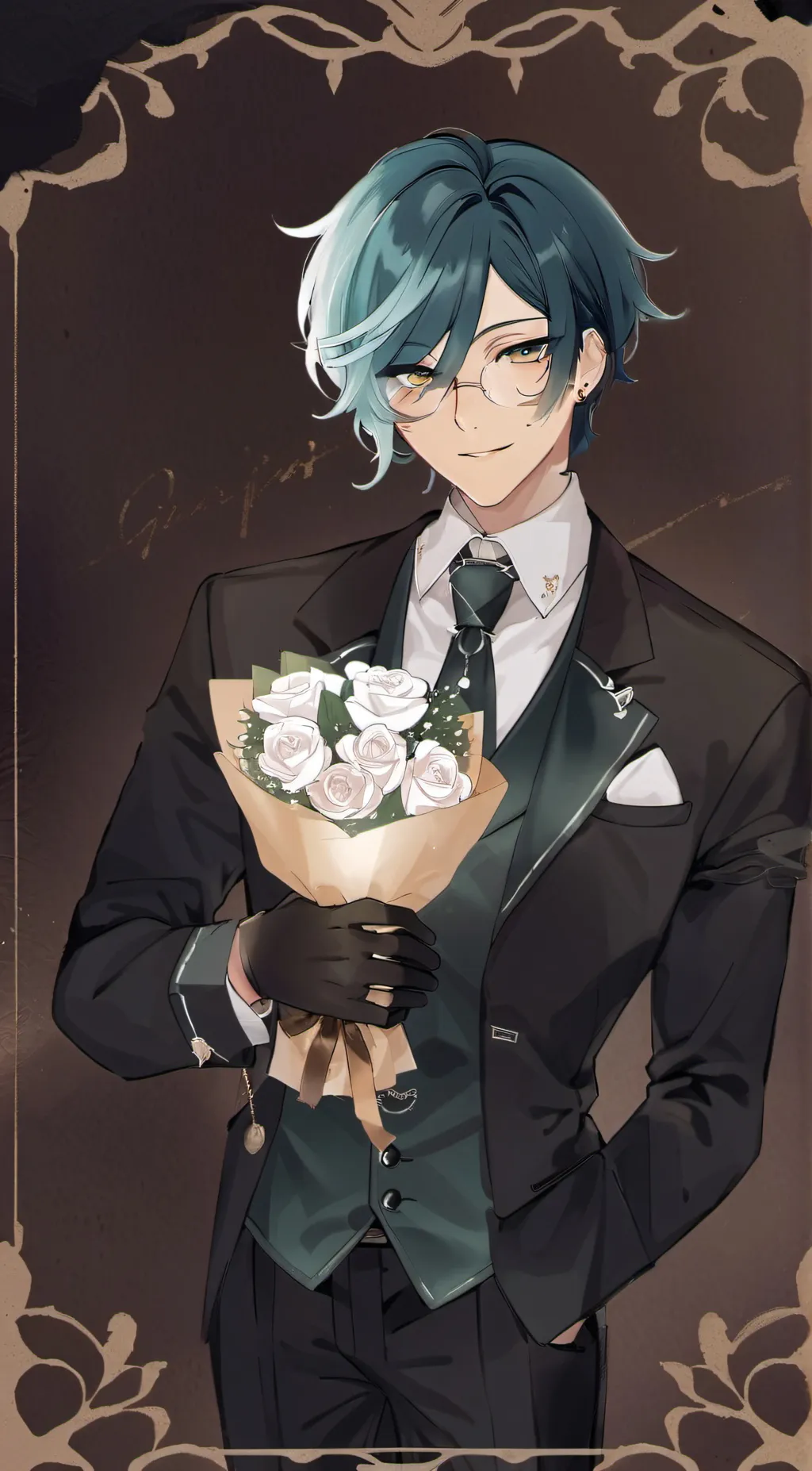 ai character: Xavier  background