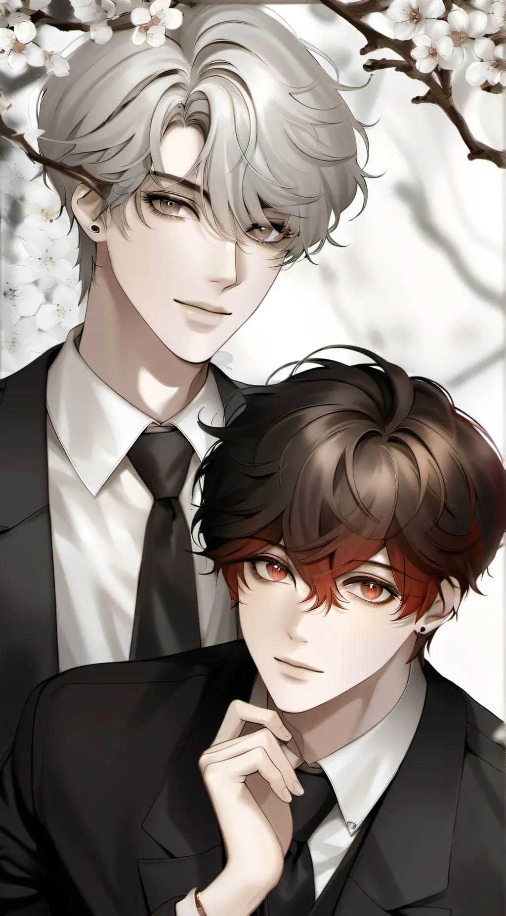 ai character: Ethan & Tyler background