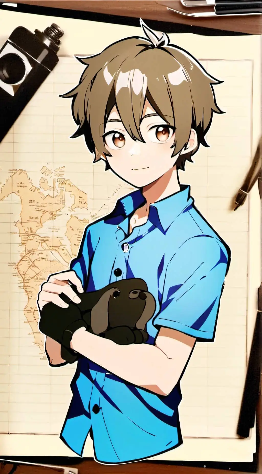 ai character: h background