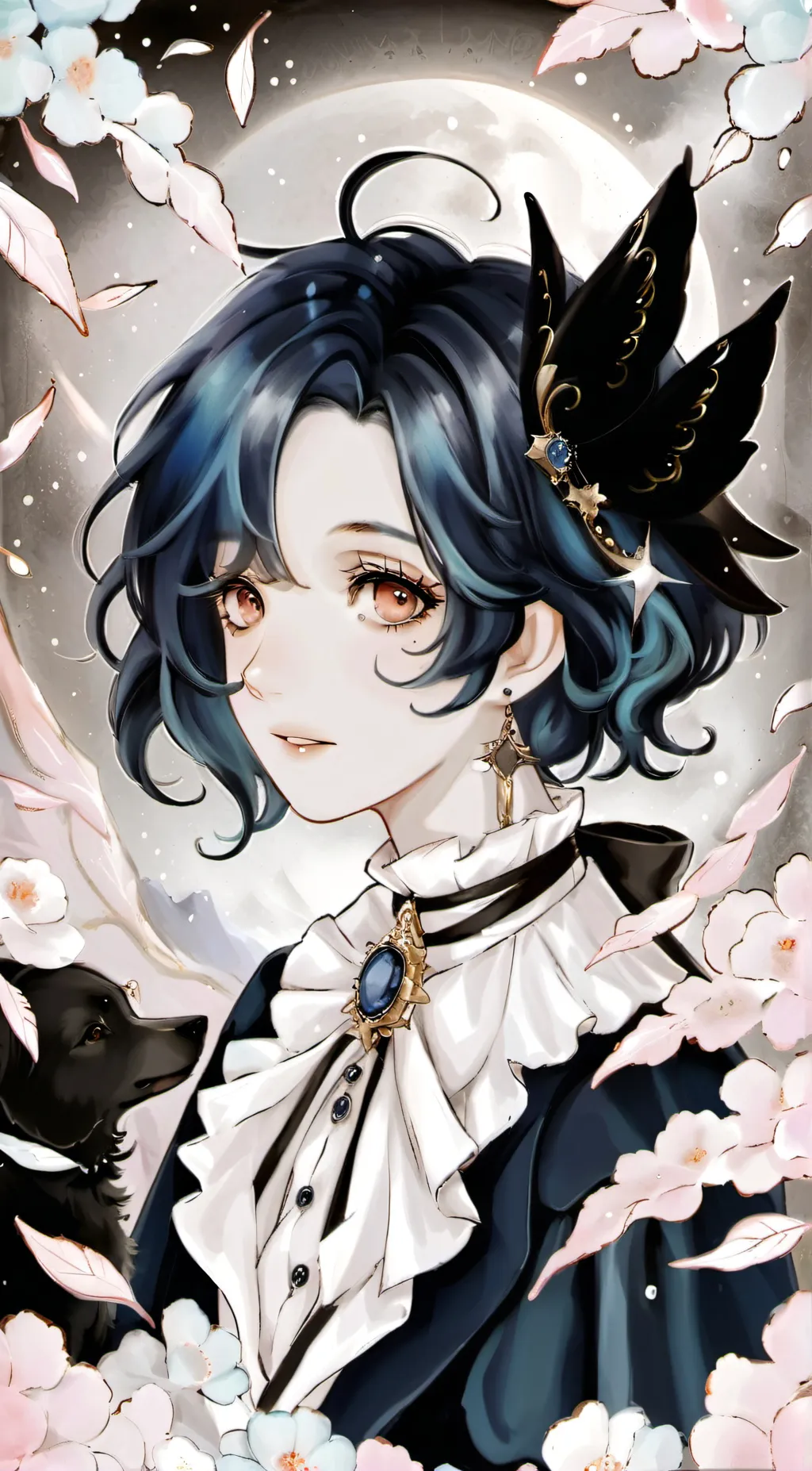 ai character: b3rry background