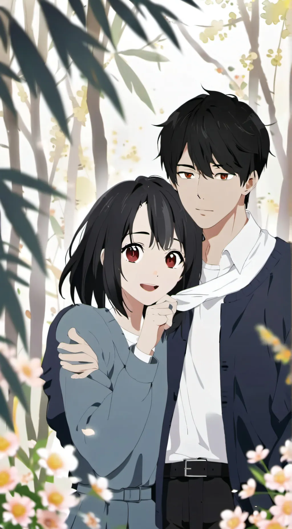 ai character: boyfriend  background