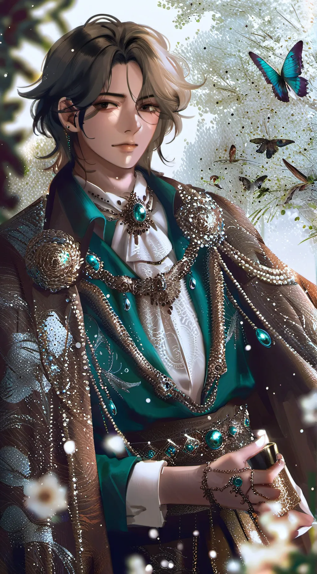 ai character: Oliver background