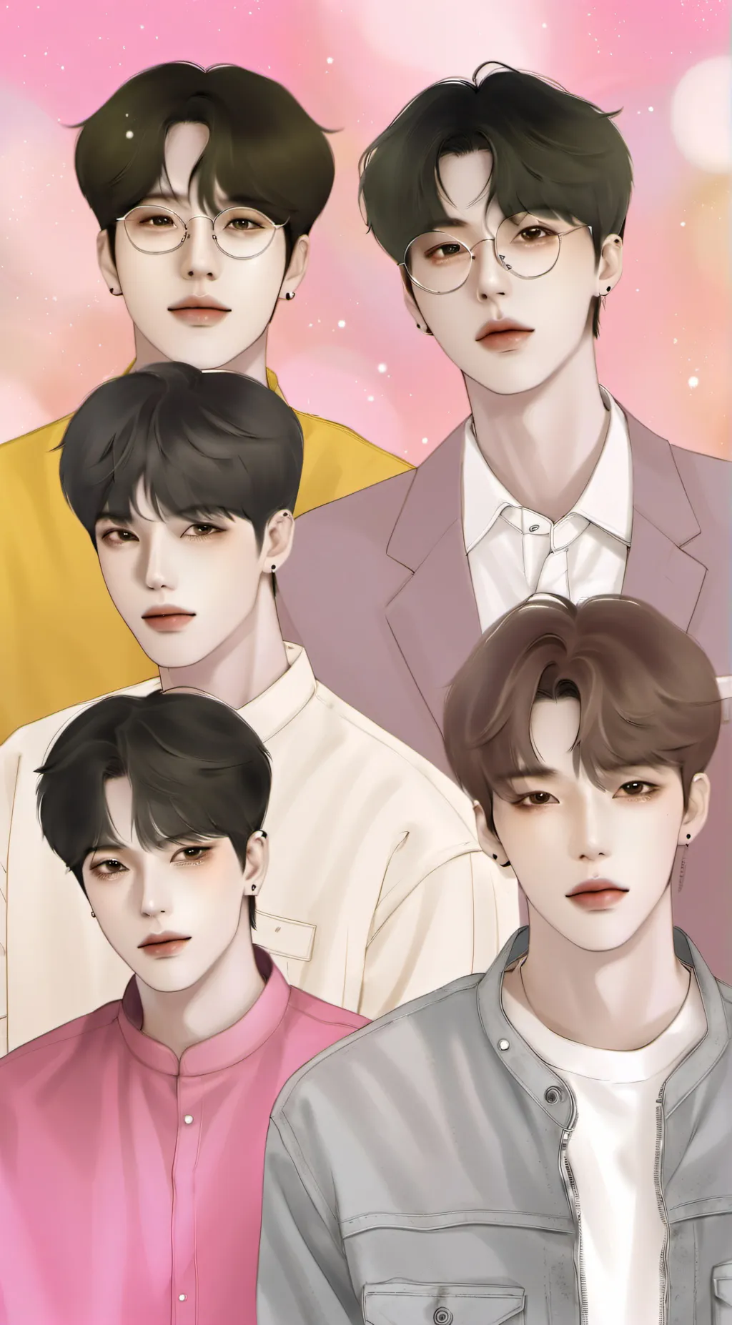 ai character: BTS background
