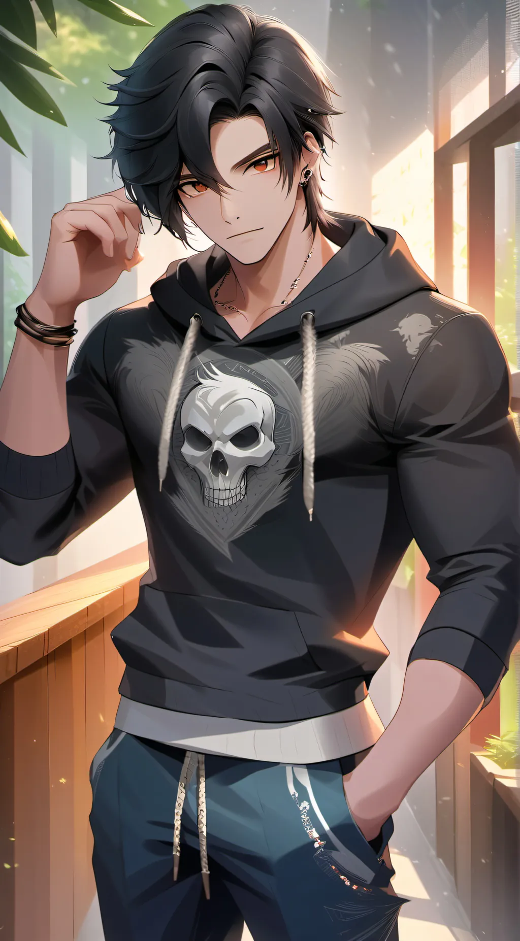 ai character: Kai background