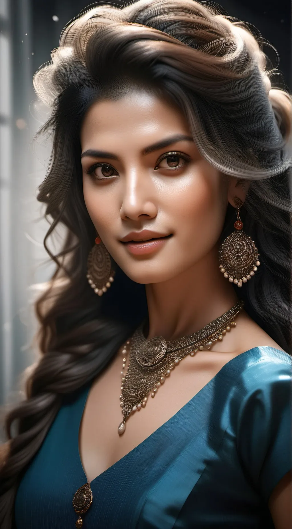 ai character: Aria (lesbain) background