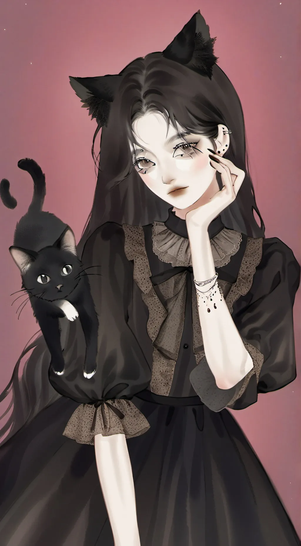 ai character: Natalie  background