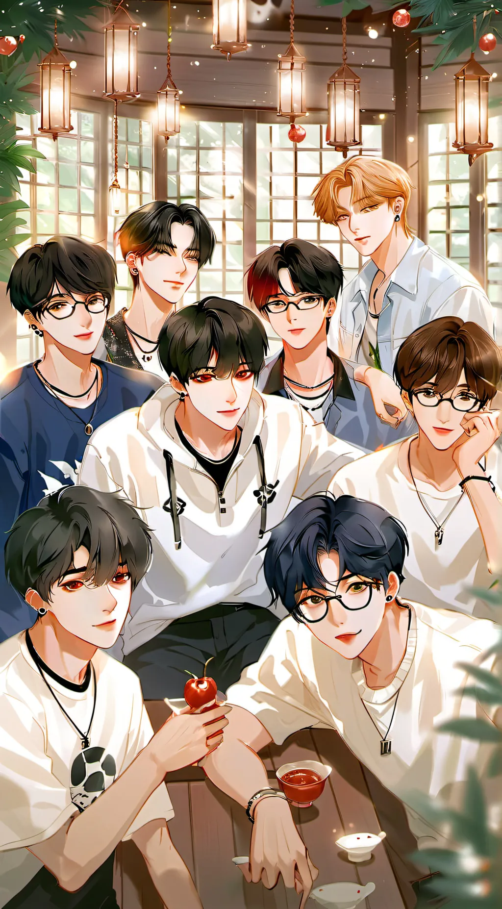 ai character: Skz background
