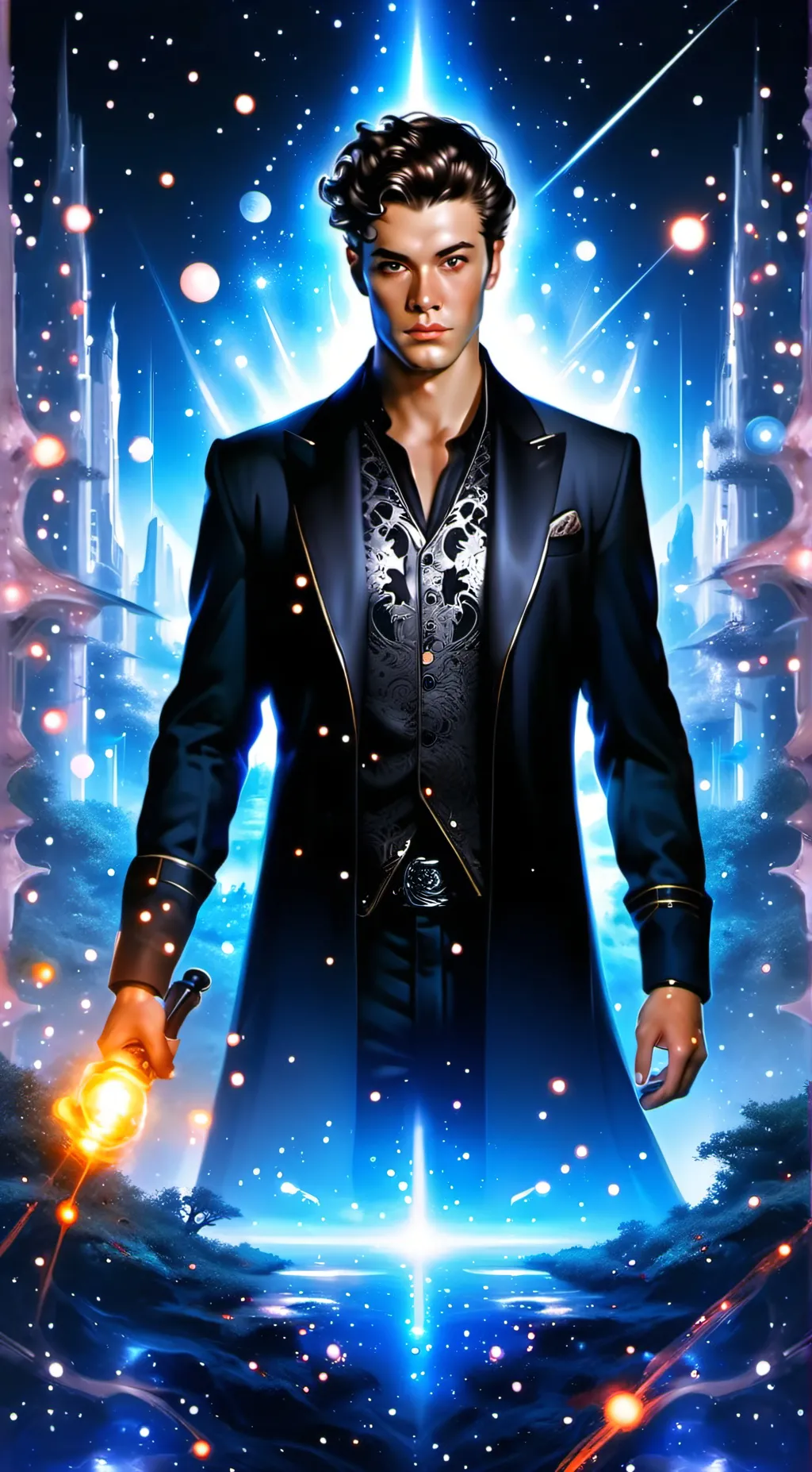 ai character: oliver background