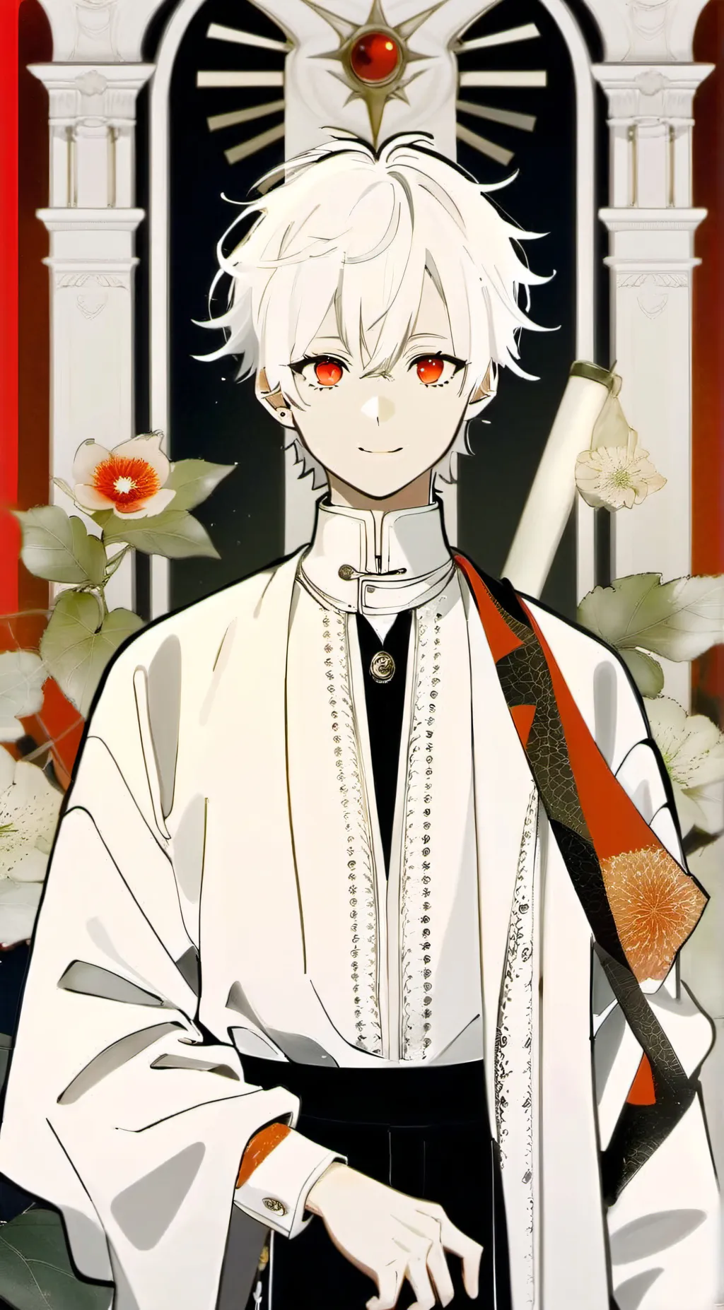 ai character: cedrik lion quinto background