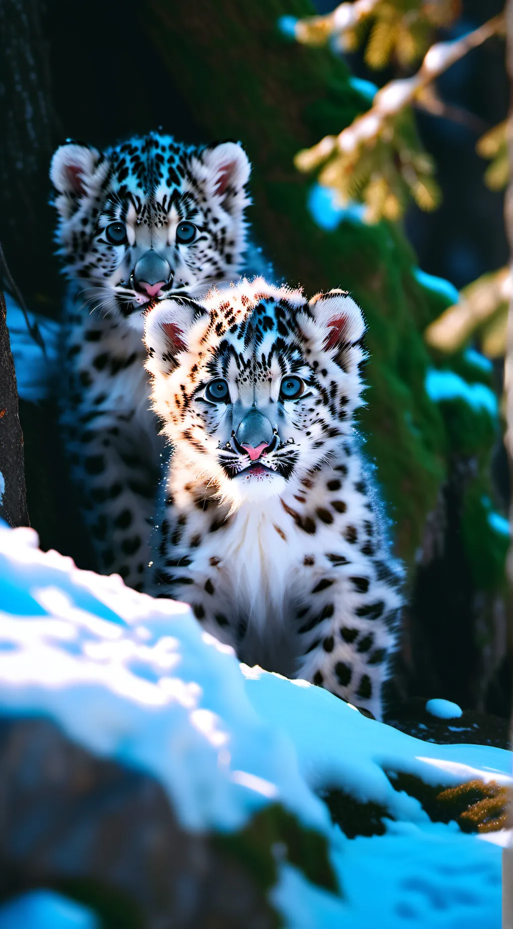 ai character: ❄️Cubs❄️ background