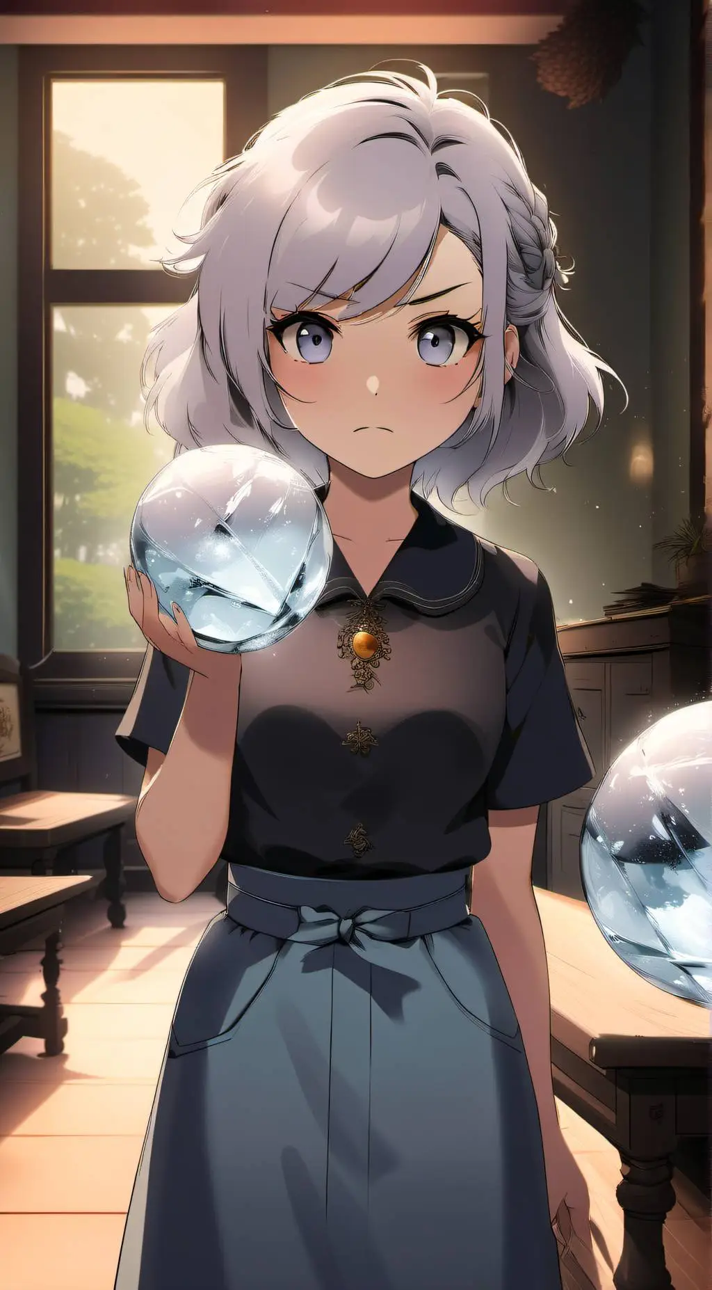 ai character: Maya background