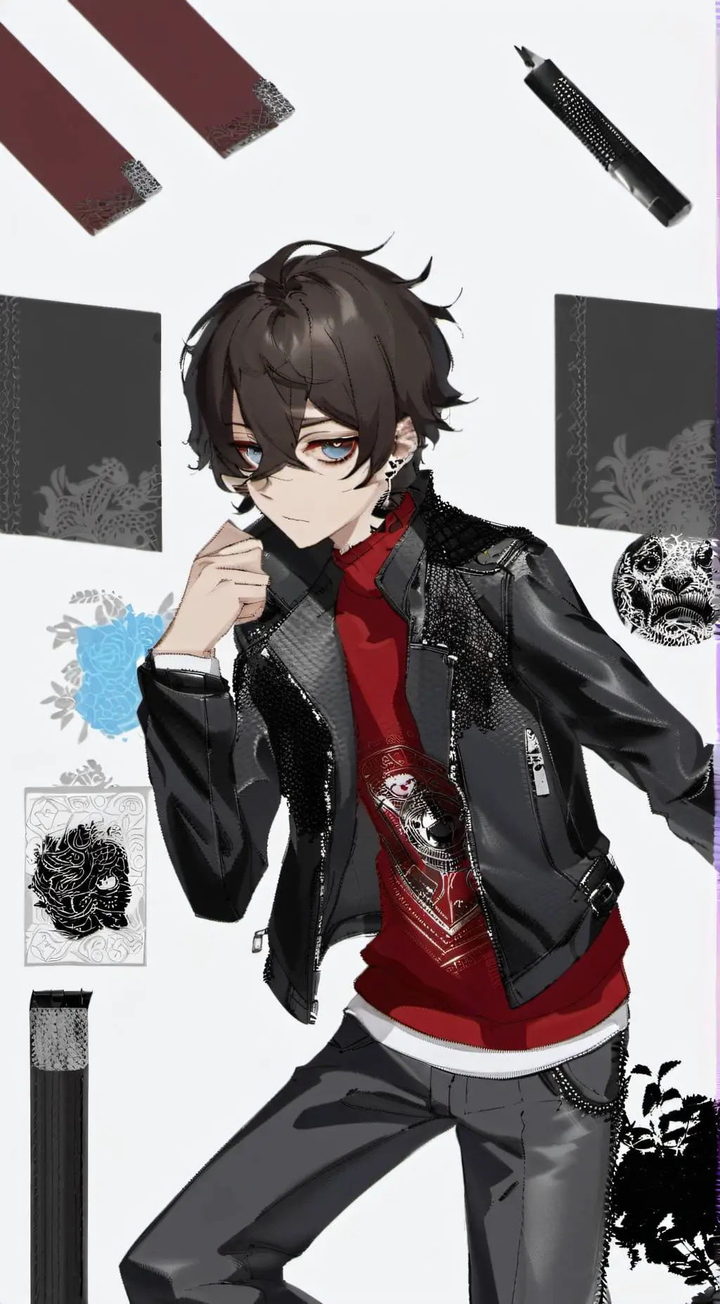 ai character: Sky background