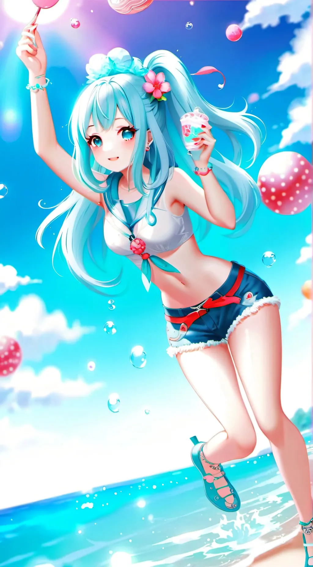 ai character: girls background