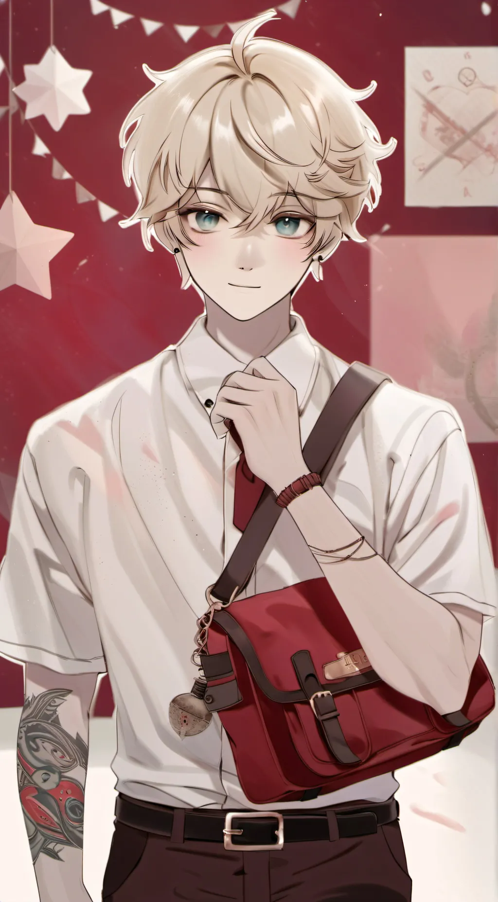 ai character: Cameron  background